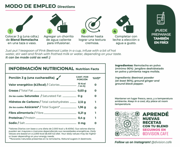 BLEND REMOLACHA x 200 gr. - Imagen 4