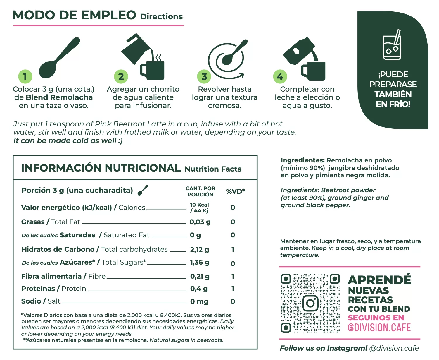 BLEND REMOLACHA x 200 gr. - Imagen 4